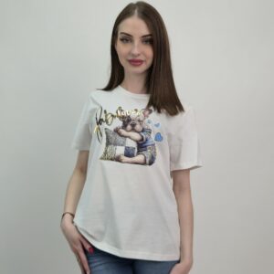 MOPS! T-shirt damski fabulous – bawełna