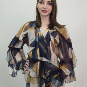 Bluzka damska falbany – elegancka i stylowa
